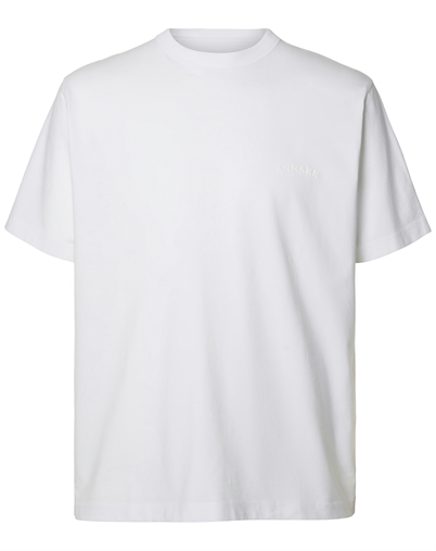 ANNARR - ANRRo Surfer O-Neck T-Shirt - Brilliant White